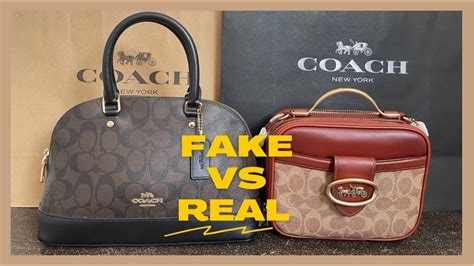 coach paper bag original vs fake|coach knockoff bags.